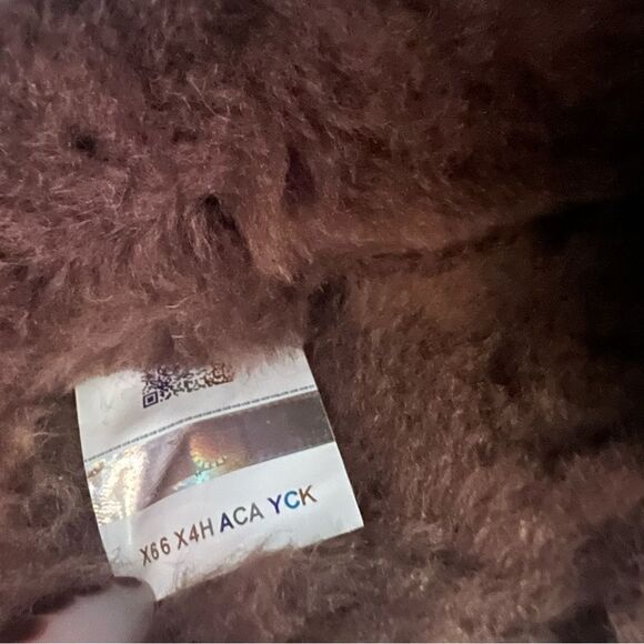 NWT UGGāTasman Caspian Burnt Cedar Slippers Size Women's 8 - Picture 15 of 15